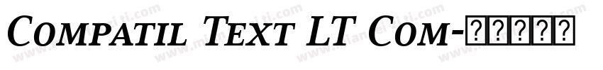 Compatil Text LT Com字体转换